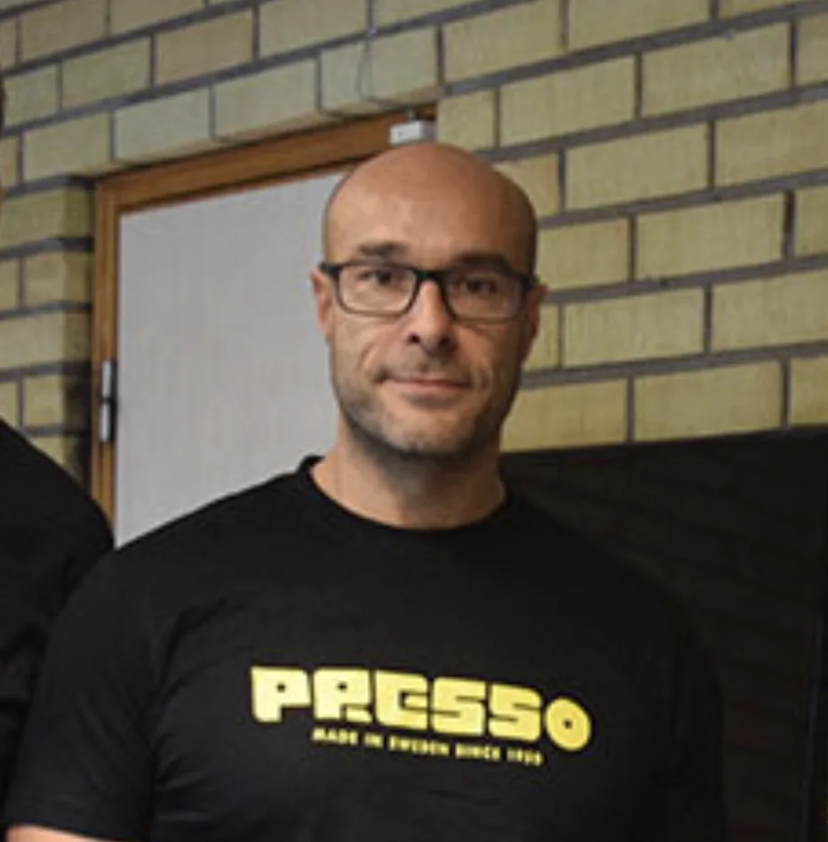 Niclas Wennerberg, CEO of Presso