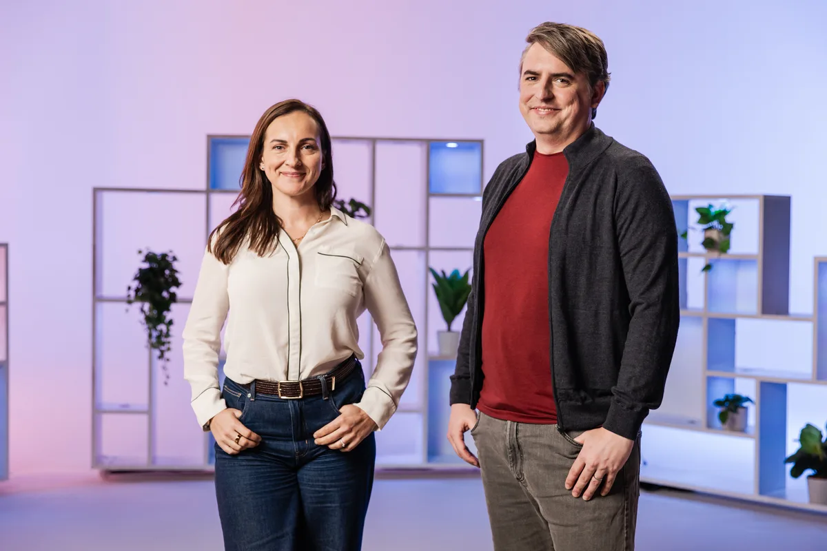 David Pugh and Marta Sjögren of Paebbl